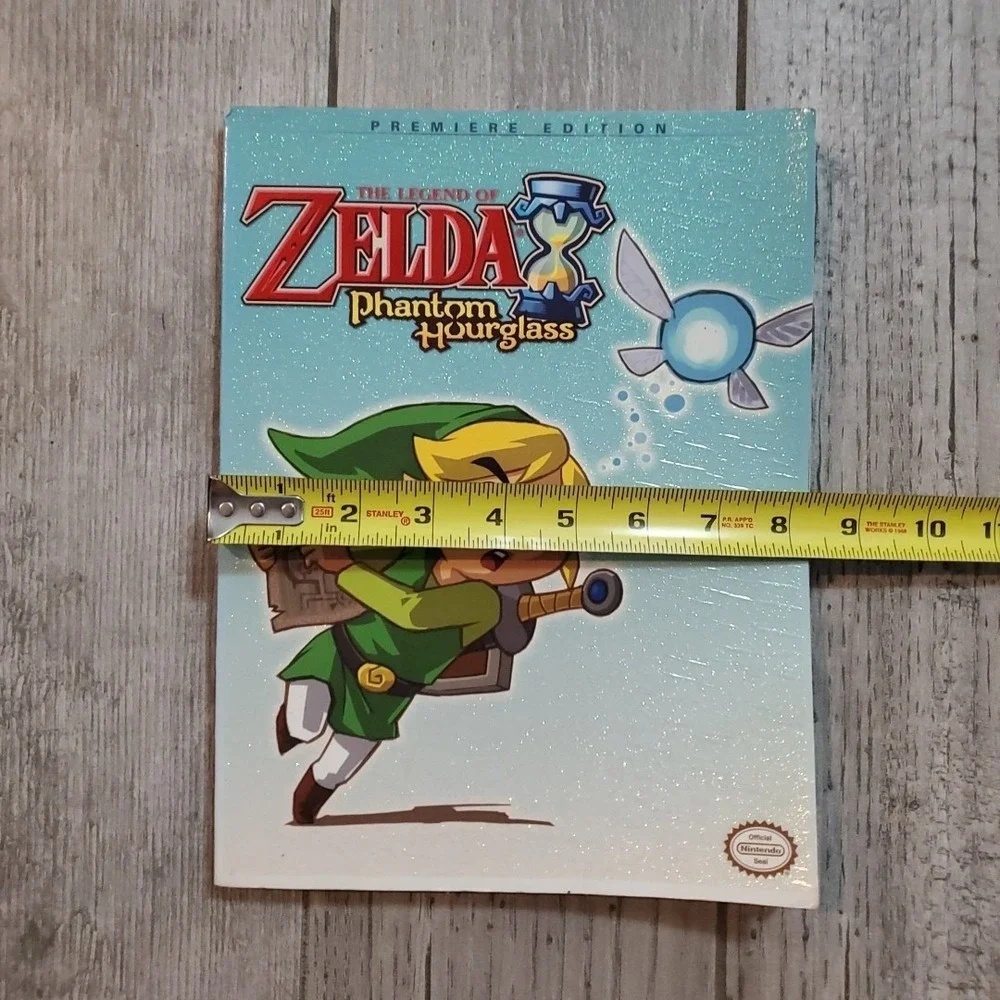 The Legend Of Zelda Phantom Hourglass Strategy Guide Premiere Edition